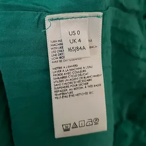 Anthropologie Women’s Lelia Eyelet Midi Dress Turquoise Blue Green Size 0 thumbnail 10