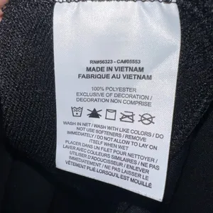 Nike Black Boxy Sweatshirt with Gray Sleeve Detail‎ thumbnail 5