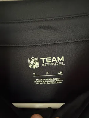 NFL Team Apparel NFL Men’s Bears Navy Polo with Orange Chest Panel thumbnail 2