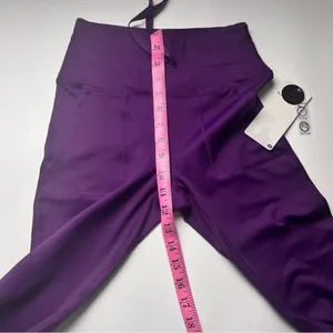 Layer 8 Women's Drawstring Purple Athletic Sporty Workout Joggers Sz XS thumbnail 6