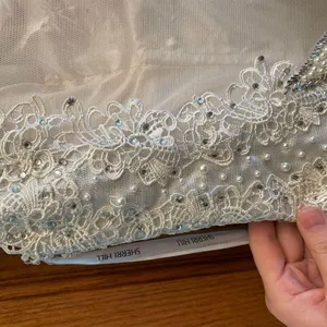 White Sherri Hill Dress thumbnail 3