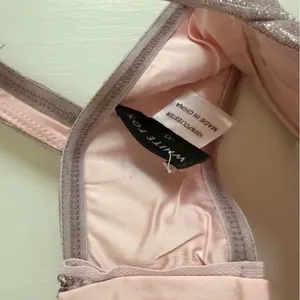 White Fox Boutique Glittery Pink Bralette thumbnail 3