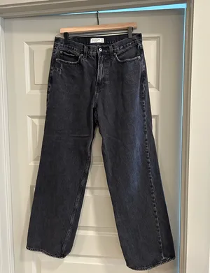 Abercrombie mid rise slouchy jeans 29 long thumbnail 1