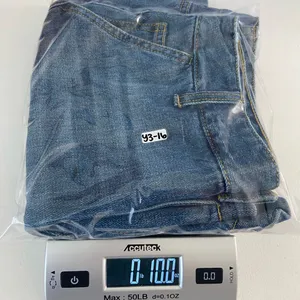 Vintage Merona women’s medium wash blue denim fit 1 100% cotton jean‎ shorts 4 thumbnail 6