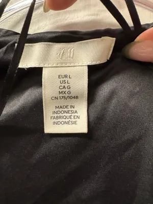 H&M Black Sequin Top thumbnail 2