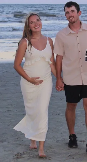 SheIn White cream dress thumbnail 1