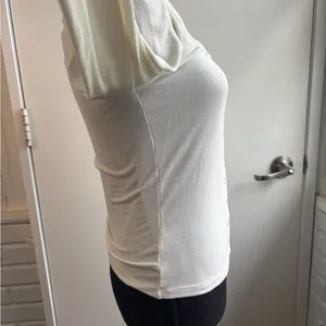 Maeve by Anthropologie Ribbed Square Neck Shirt small‎ boho layered classic thumbnail 4
