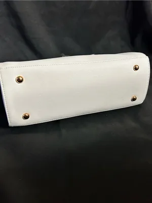 Unbranded White Top-Handle Lego Design Love Accent Satchel Shoulder Bag NWT thumbnail 8