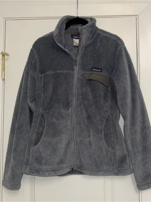 Patagonia Women's Re-Tool Grey Full-Zip Fleece Jacket thumbnail 1