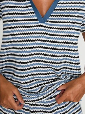 Princess Polly On Vacation Set Blue Stripe thumbnail 4