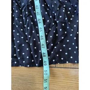 Old Navy Women Size Medium Tiered Ruffle Maxi Dress Polka Dots Rayon Flowing thumbnail 4