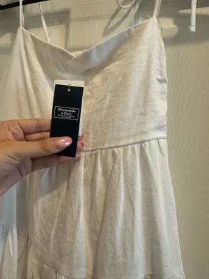 Abercrombie & Fitch white dress thumbnail 2