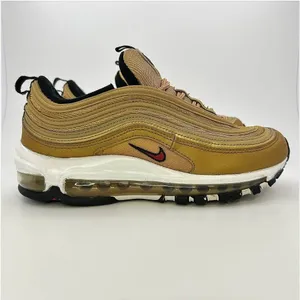Nike Air Max 97 OG Golden Bullet Metallic‎ Gold DQ9131-700 Womens 8 Sneakers thumbnail 3