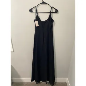 NWT Birdy Grey Amy Chiffon Dress Black Size, XS thumbnail 2