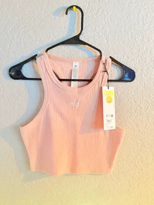 Alo Yoga Aspire Tank Pink Quartz thumbnail 6
