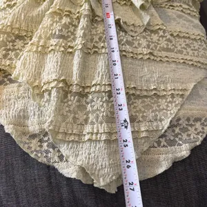 Cider Lace Ruffle Detail Asymmetric Mini Dress thumbnail 8