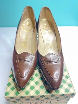 Vintage Leather Loafers thumbnail 1