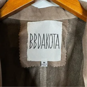 BB Dakota Brown‎ Leather Jacket Size Medium thumbnail 4