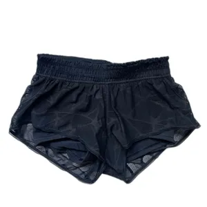 EUC Lululemon Black City Sky Run By Short w/ Luxtreme Liner + Pockets, Size 2 thumbnail 3