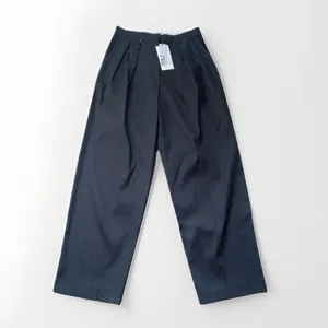 Kaia x Zara NWT Full Length Pants Womens XS Pleated Black Trousers Career Masc thumbnail 7