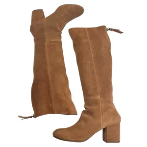 Splendid Danise Chestnut Suede Knee High Boots thumbnail 4