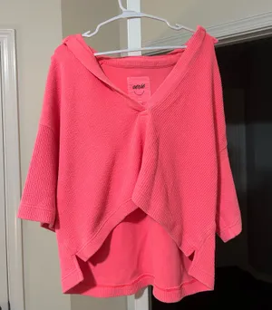 Aerie Hot Pink Sweater thumbnail 1