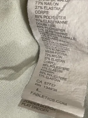 Fabletics Pale Yellow Zebra Print All Day Every Day Bra thumbnail 9