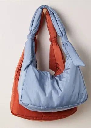 Free People NWT Plush Power Caryall Bag thumbnail 1