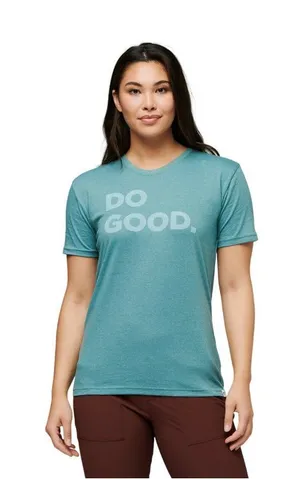 Cotopaxi Do Good Graphic Tee Shirt Teal Size S Gorpcore Casual Outdoor Athletic thumbnail 1