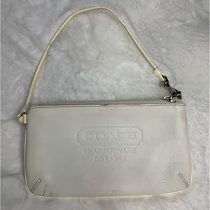 COACH Off White Wristlet thumbnail 1