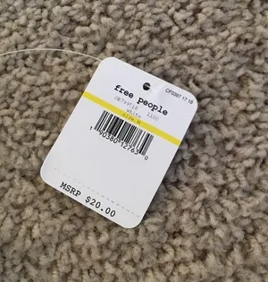 Free People White tank top never worn thumbnail 3