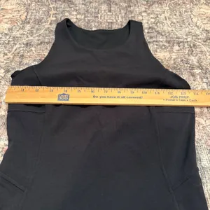 Lululemon Slim-Fit Above-Knee Dress Black Size 2 Womens LBD Athleisure‎ Y2K thumbnail 7