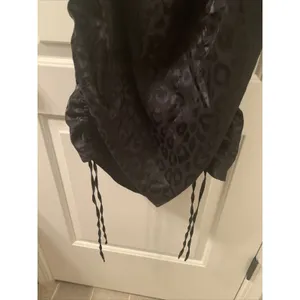 Wild Fable Womens Black Leopard Satin Sleeveless with Ruched Bodycon Dress Sz XL thumbnail 4
