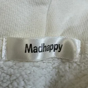 Madhappy Cream Long Sleeve Athletic Activewear Hoodie Sweater Sweatshirt Top S thumbnail 6