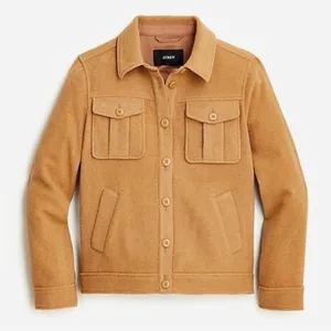 ❄️J‎ CREW Shirt-jacket in Stretch Wool thumbnail 1