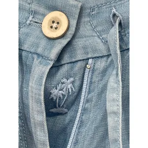 Tommy Bahama Blue Shorts‎ Chambray Size XXS Vacation Beachy Resort thumbnail 3