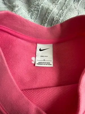 Nike Pink Crew Neck Sweatshirt thumbnail 4