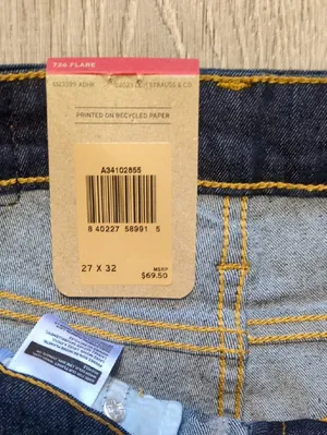 Levi's 726 Flare Jeans Size 27x32 thumbnail 2