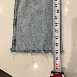 GRLFRND the Sara Super High Rise Slim Straight Jeans size 25 thumbnail 11
