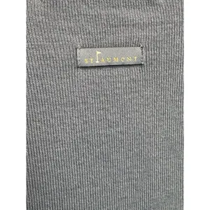 St. Aumont Golf Cardigan Women's Large Light Blue Button Front V-Neck‎ Striped thumbnail 6