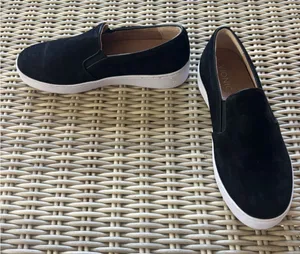 Vionic Black Suede Midi Slip On‎ Sneakers size 7.5 workwear athleisure classic thumbnail 1