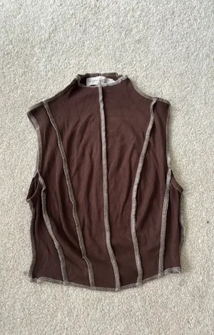 Beige Botany Top thumbnail 2