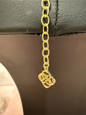Kendra Scott | Gold Plated Pink Opal and Herringbone Dbl Layer Necklace | #80 thumbnail 5