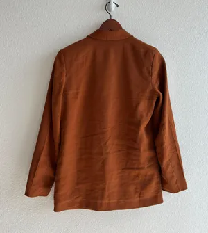 H&M Brown Blazer thumbnail 4