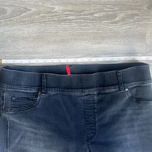 Spanx Straight Leg Jeans, Black thumbnail 8