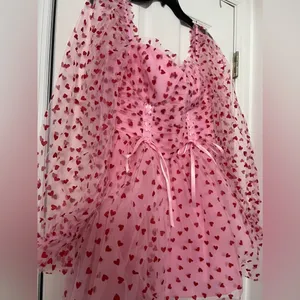 Dolls Kill Sugar Thrillz Heavenly Affair Babydoll Dress thumbnail 3