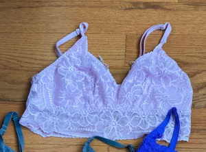 Pink WORN ONCE Bralette thumbnail 1