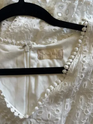 Altar'd State White Cut-Out Dress thumbnail 3