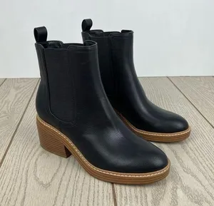 Marc Fisher Women's Modesty Block Heel Dress Booties 6M Black $149 thumbnail 1