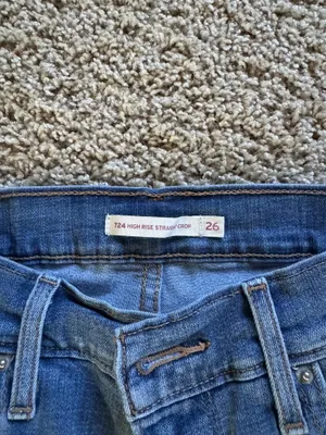 Levi’s Jeans Straight Crop High-Rise thumbnail 3